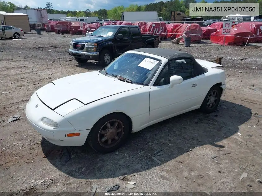 1993 Mazda Mx-5 Miata VIN: JM1NA351XP0407050 Lot: 42029561