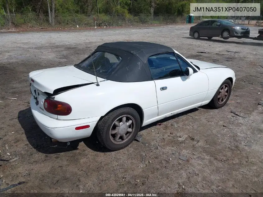 1993 Mazda Mx-5 Miata VIN: JM1NA351XP0407050 Lot: 42029561