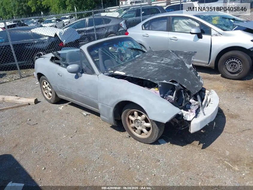 1993 Mazda Mx-5 Miata VIN: JM1NA3518P0405846 Lot: 42505048