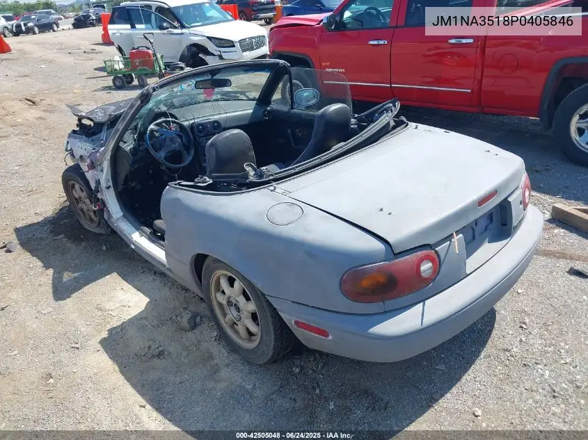 1993 Mazda Mx-5 Miata VIN: JM1NA3518P0405846 Lot: 42505048