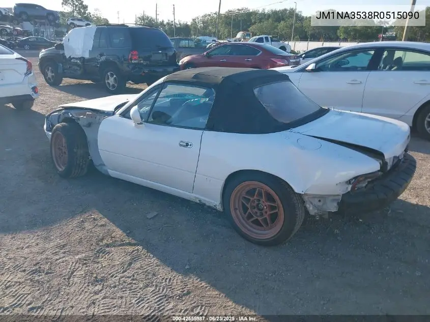 1994 Mazda Mx-5 Miata VIN: JM1NA3538R0515090 Lot: 42555987