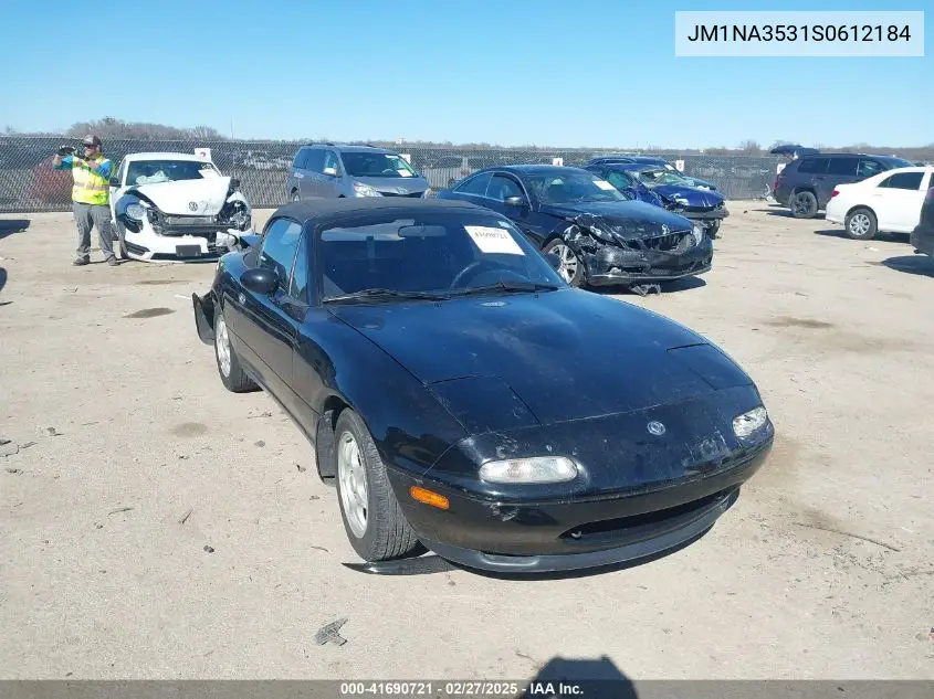 1995 Mazda Mx-5 Miata VIN: JM1NA3531S0612184 Lot: 41690721