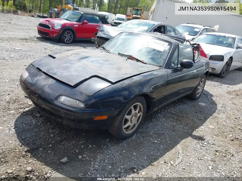 1995 Mazda Mx-5 Miata VIN: JM1NA3539S0615494 Lot: 42024731