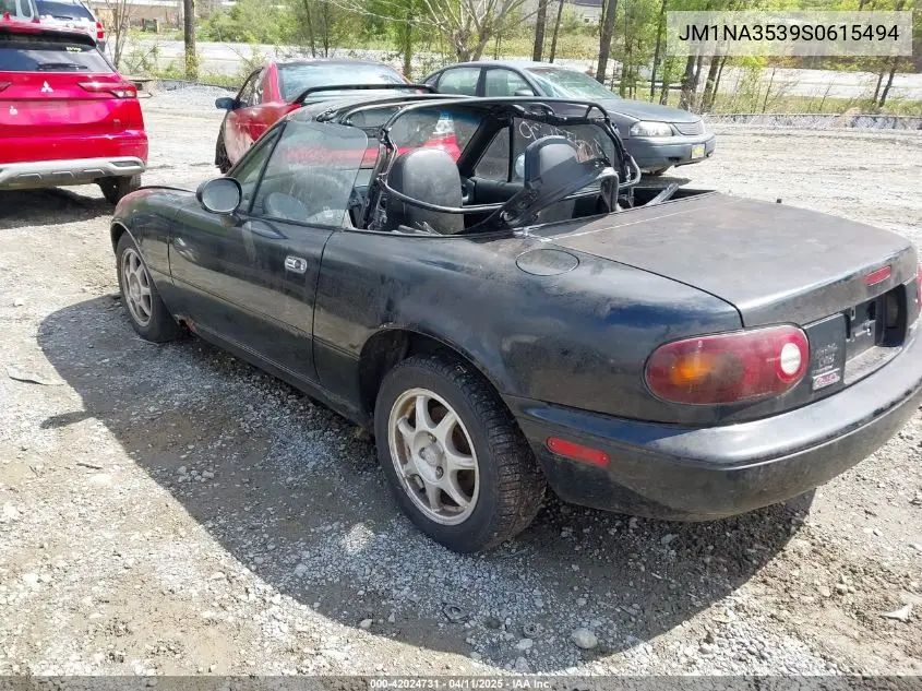 1995 Mazda Mx-5 Miata VIN: JM1NA3539S0615494 Lot: 42024731