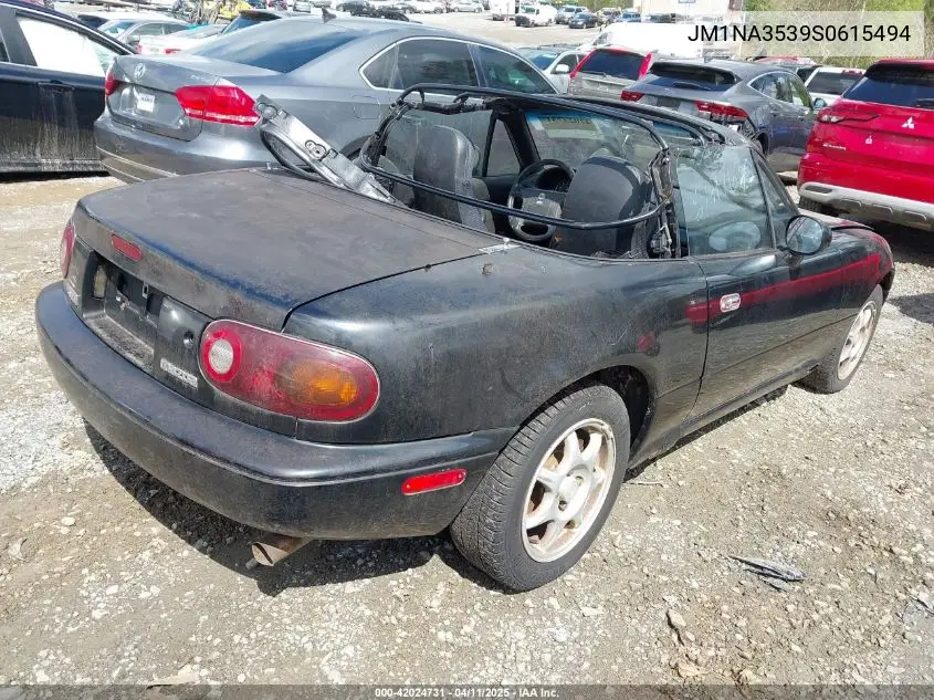 1995 Mazda Mx-5 Miata VIN: JM1NA3539S0615494 Lot: 42024731