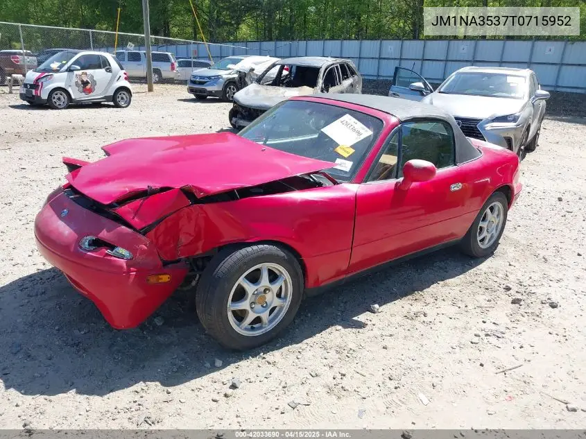 1996 Mazda Mx-5 Miata VIN: JM1NA3537T0715952 Lot: 42033690