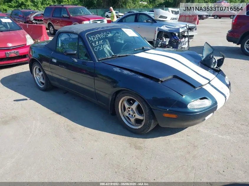1996 Mazda Mx-5 Miata VIN: JM1NA3533T0716564 Lot: 42191052