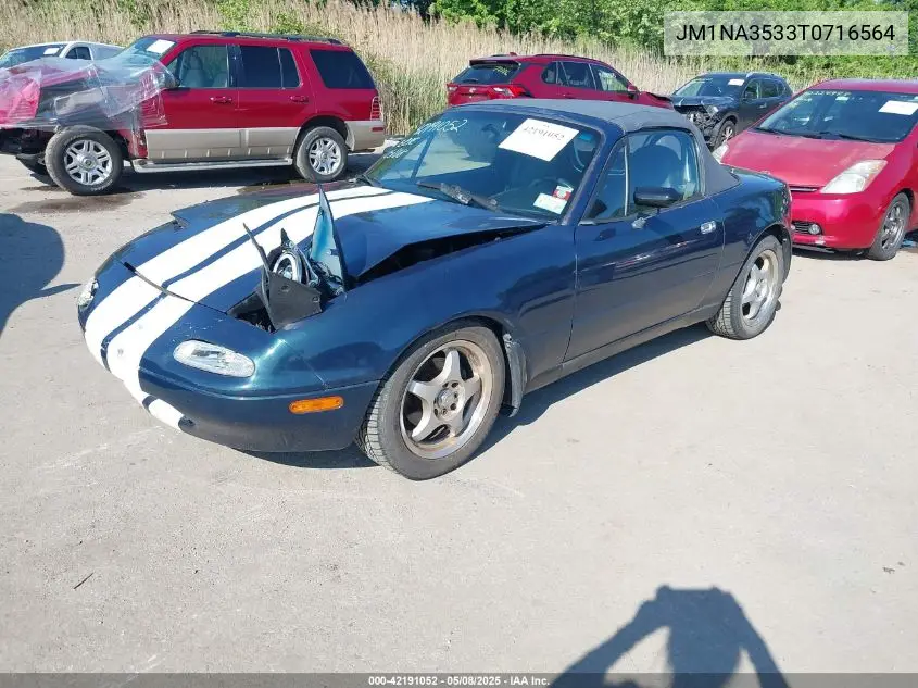 1996 Mazda Mx-5 Miata VIN: JM1NA3533T0716564 Lot: 42191052