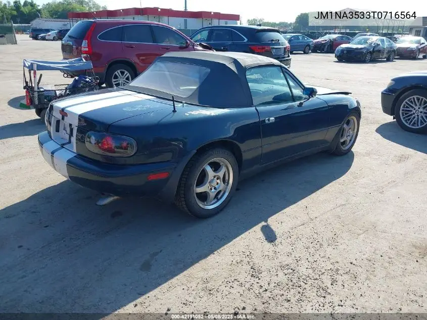 1996 Mazda Mx-5 Miata VIN: JM1NA3533T0716564 Lot: 42191052
