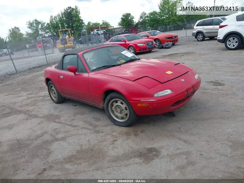 1996 Mazda Mx-5 Miata VIN: JM1NA353XT0712415 Lot: 42214283