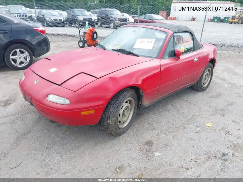 1996 Mazda Mx-5 Miata VIN: JM1NA353XT0712415 Lot: 42214283