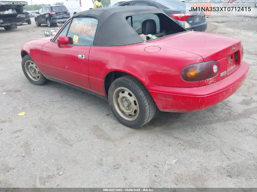 1996 Mazda Mx-5 Miata VIN: JM1NA353XT0712415 Lot: 42214283