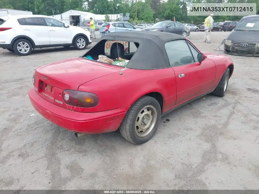 1996 Mazda Mx-5 Miata VIN: JM1NA353XT0712415 Lot: 42214283