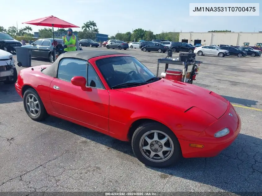 1996 Mazda Mx-5 Miata VIN: JM1NA3531T0700475 Lot: 42331242