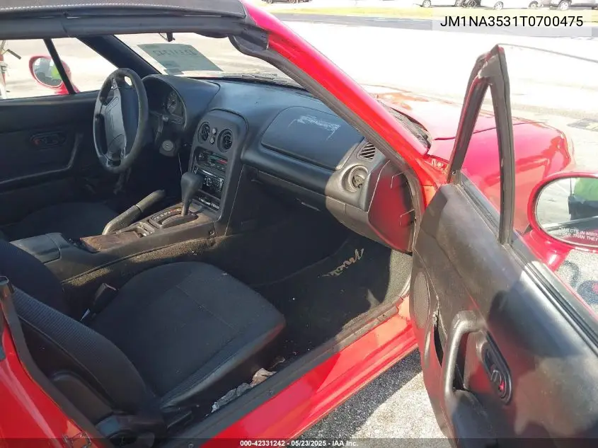 1996 Mazda Mx-5 Miata VIN: JM1NA3531T0700475 Lot: 42331242