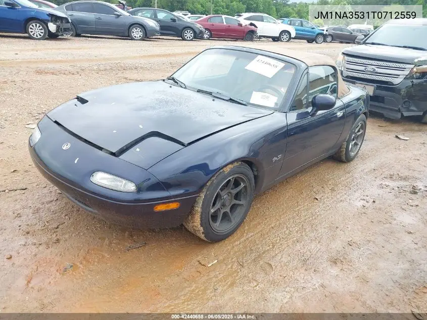 1996 Mazda Mx-5 Miata VIN: JM1NA3531T0712559 Lot: 42440658
