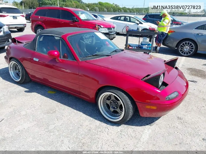1997 Mazda Mx-5 Miata Leather Pkg/M Edition/Popular Equipment Pkg/R Pkg./Sto/Touring Pkg VIN: JM1NA3538V0727823 Lot: 42137864