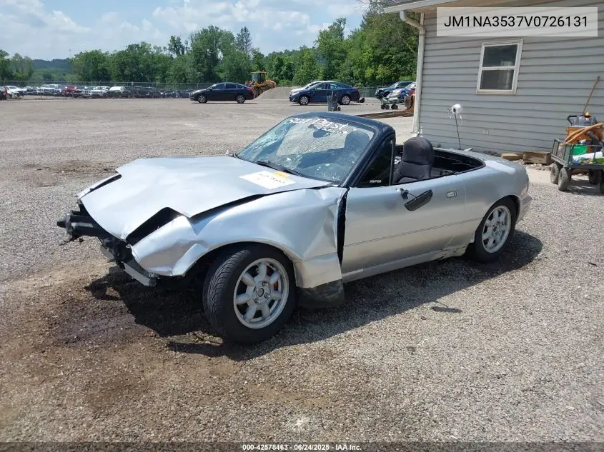 1997 Mazda Mx-5 Miata Leather Pkg/M Edition/Popular Equipment Pkg/R Pkg./Sto/Touring Pkg VIN: JM1NA3537V0726131 Lot: 42578463