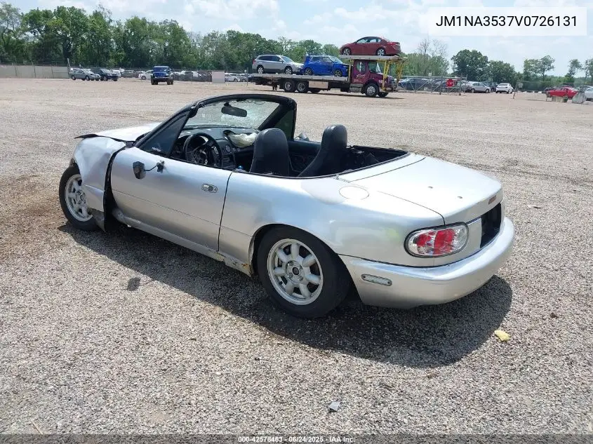 1997 Mazda Mx-5 Miata Leather Pkg/M Edition/Popular Equipment Pkg/R Pkg./Sto/Touring Pkg VIN: JM1NA3537V0726131 Lot: 42578463