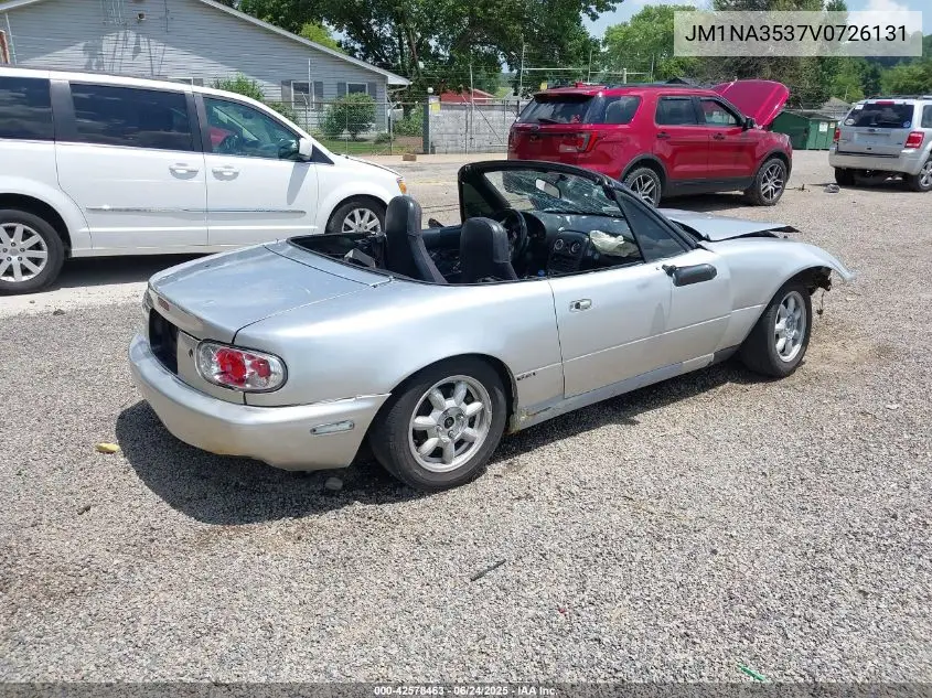 1997 Mazda Mx-5 Miata Leather Pkg/M Edition/Popular Equipment Pkg/R Pkg./Sto/Touring Pkg VIN: JM1NA3537V0726131 Lot: 42578463