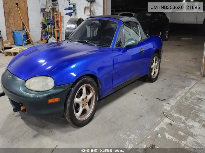 1999 Mazda Mx-5 Miata VIN: JM1NB3536X0121095 Lot: 42138447
