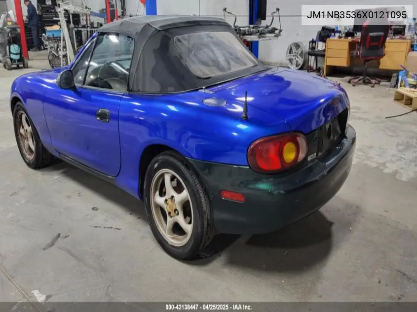 1999 Mazda Mx-5 Miata VIN: JM1NB3536X0121095 Lot: 42138447