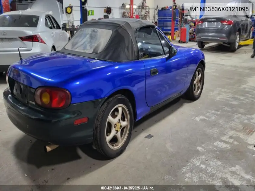 1999 Mazda Mx-5 Miata VIN: JM1NB3536X0121095 Lot: 42138447