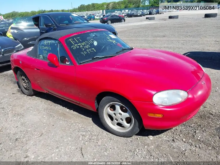 1999 Mazda Mx-5 Miata Leather Pkg/Popular Equipment Pkg/Sports Pkg/Touring/Touring Pkg VIN: JM1NB3539X0105084 Lot: 42304405