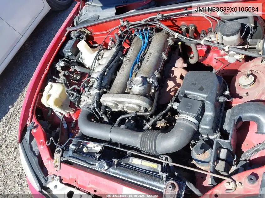 1999 Mazda Mx-5 Miata Leather Pkg/Popular Equipment Pkg/Sports Pkg/Touring/Touring Pkg VIN: JM1NB3539X0105084 Lot: 42304405