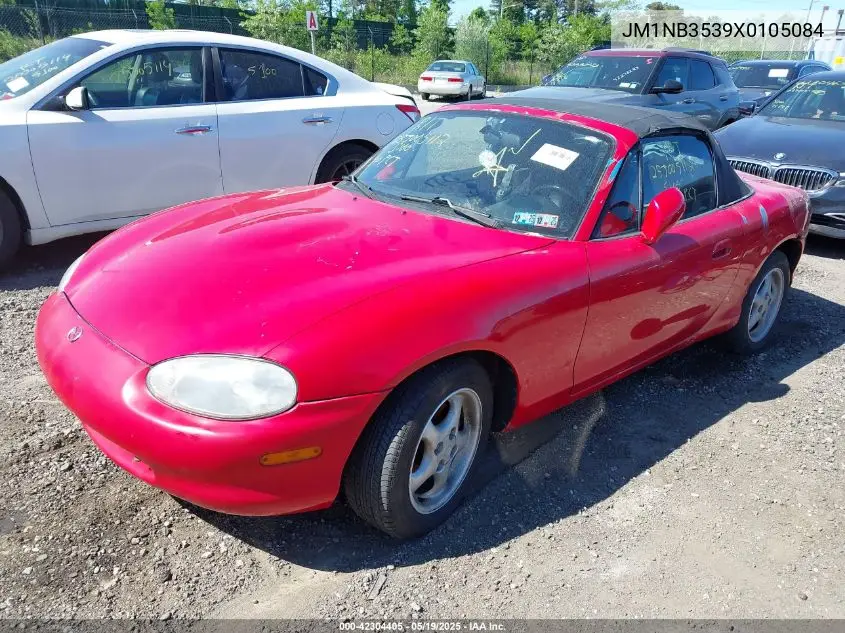 1999 Mazda Mx-5 Miata Leather Pkg/Popular Equipment Pkg/Sports Pkg/Touring/Touring Pkg VIN: JM1NB3539X0105084 Lot: 42304405