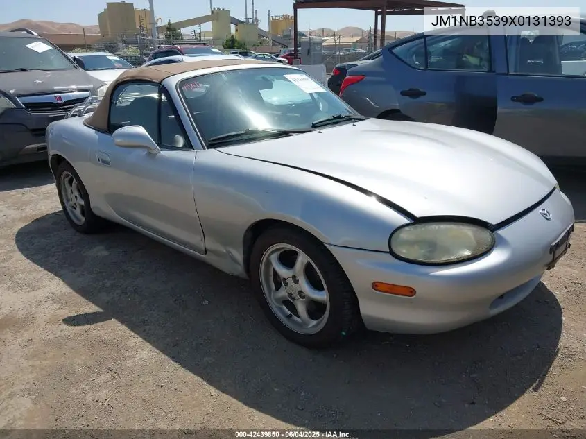 1999 Mazda Mx-5 Miata Leather Pkg/Popular Equipment Pkg/Sports Pkg/Touring Pkg VIN: JM1NB3539X0131393 Lot: 42439850