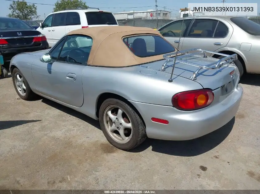 1999 Mazda Mx-5 Miata Leather Pkg/Popular Equipment Pkg/Sports Pkg/Touring Pkg VIN: JM1NB3539X0131393 Lot: 42439850
