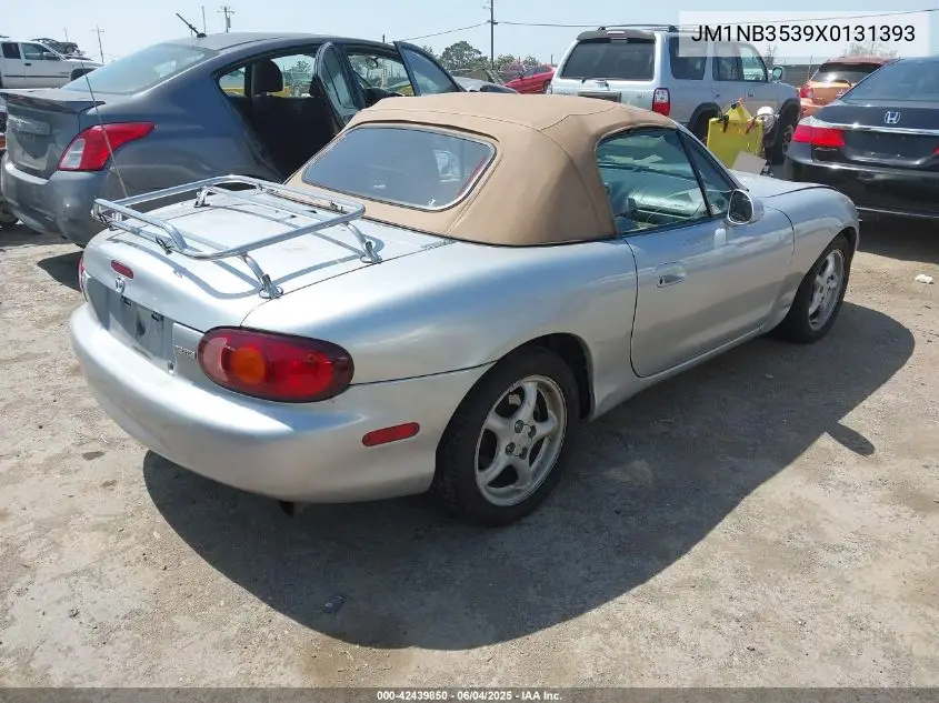 1999 Mazda Mx-5 Miata Leather Pkg/Popular Equipment Pkg/Sports Pkg/Touring Pkg VIN: JM1NB3539X0131393 Lot: 42439850