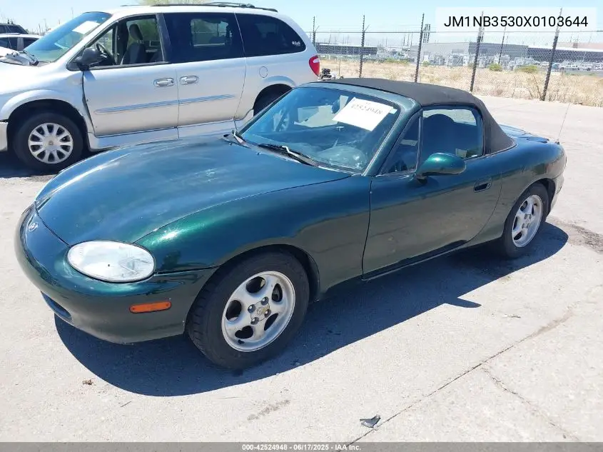 1999 Mazda Mx-5 Miata Leather Pkg/Popular Equipment Pkg/Sports Pkg/Touring Pkg VIN: JM1NB3530X0103644 Lot: 42524948