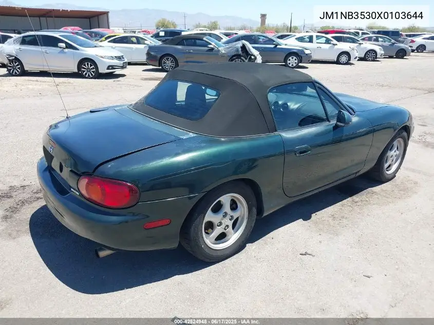 1999 Mazda Mx-5 Miata Leather Pkg/Popular Equipment Pkg/Sports Pkg/Touring Pkg VIN: JM1NB3530X0103644 Lot: 42524948