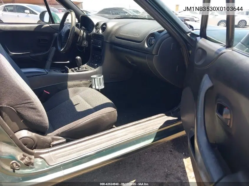 1999 Mazda Mx-5 Miata Leather Pkg/Popular Equipment Pkg/Sports Pkg/Touring Pkg VIN: JM1NB3530X0103644 Lot: 42524948
