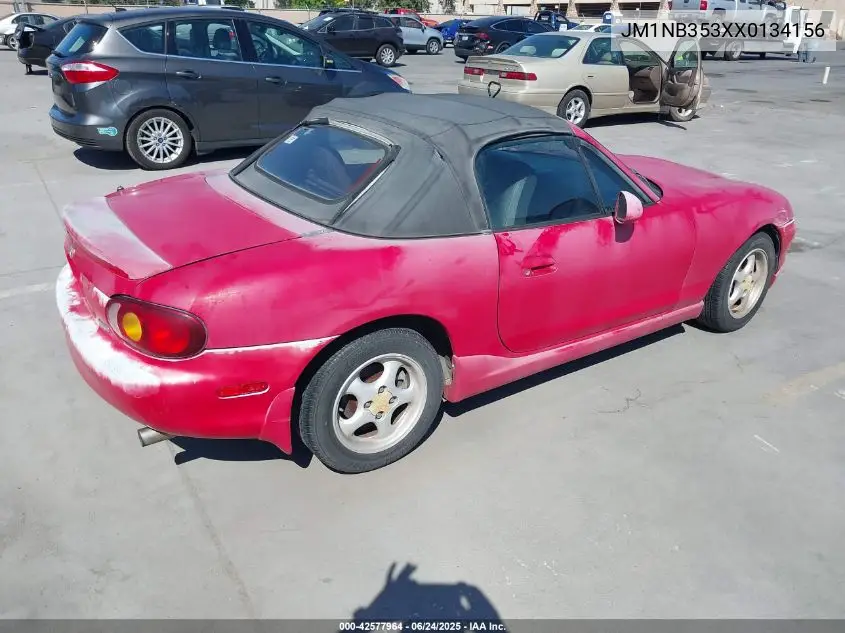 1999 Mazda Mx-5 Miata Leather Pkg/Popular Equipment Pkg/Sports Pkg/Touring Pkg VIN: JM1NB353XX0134156 Lot: 42577964