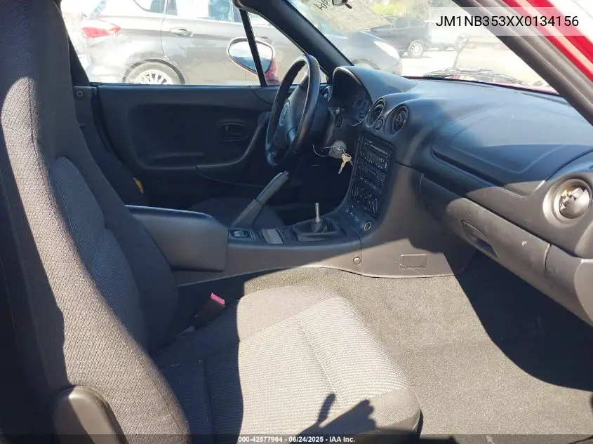 1999 Mazda Mx-5 Miata Leather Pkg/Popular Equipment Pkg/Sports Pkg/Touring Pkg VIN: JM1NB353XX0134156 Lot: 42577964