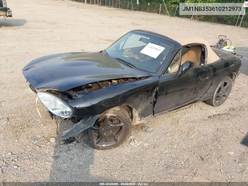 2001 Mazda Mx-5 Miata Ls/Special Edition VIN: JM1NB353610212973 Lot: 42420469