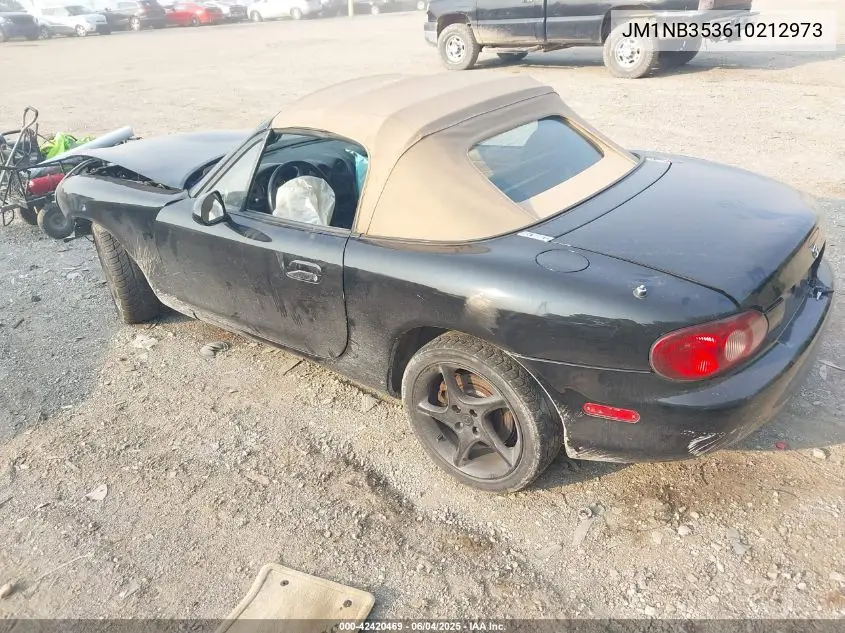 2001 Mazda Mx-5 Miata Ls/Special Edition VIN: JM1NB353610212973 Lot: 42420469
