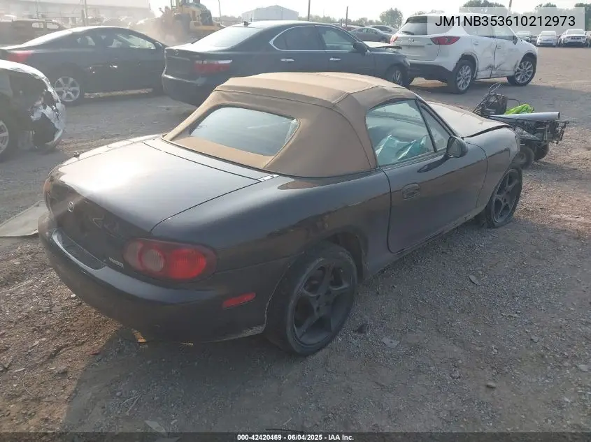 2001 Mazda Mx-5 Miata Ls/Special Edition VIN: JM1NB353610212973 Lot: 42420469