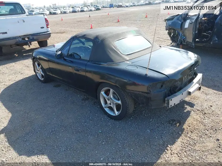 2001 Mazda Mx-5 Miata Ls/Special Edition VIN: JM1NB353X10201894 Lot: 42489270