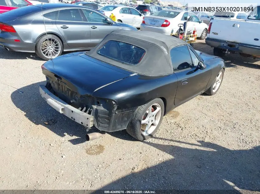 2001 Mazda Mx-5 Miata Ls/Special Edition VIN: JM1NB353X10201894 Lot: 42489270