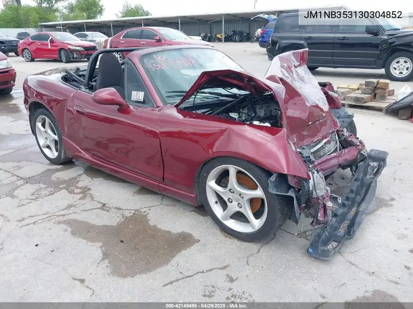 2003 Mazda Mx-5 Miata Cloth/Ls/Se/Shinsen VIN: JM1NB353130304852 Lot: 42145498