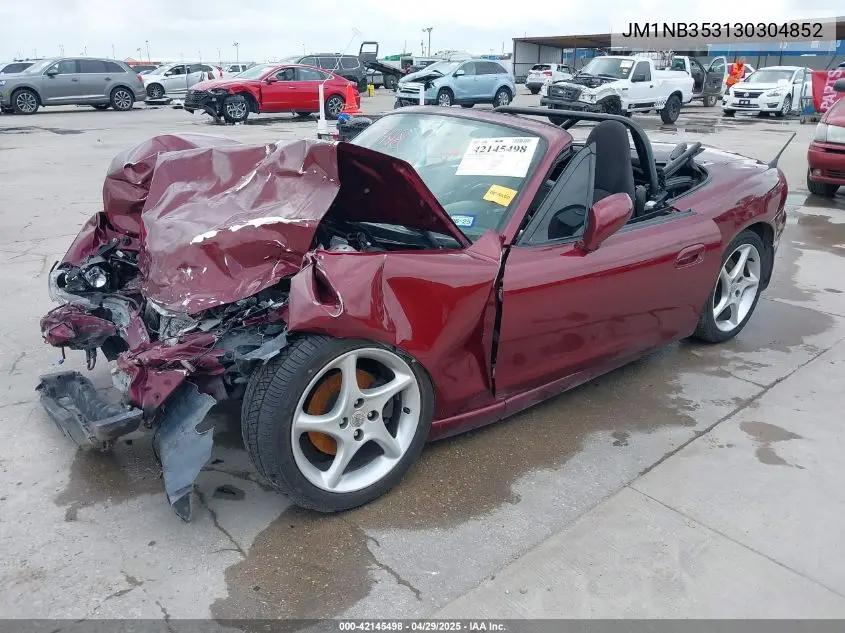 2003 Mazda Mx-5 Miata Cloth/Ls/Se/Shinsen VIN: JM1NB353130304852 Lot: 42145498