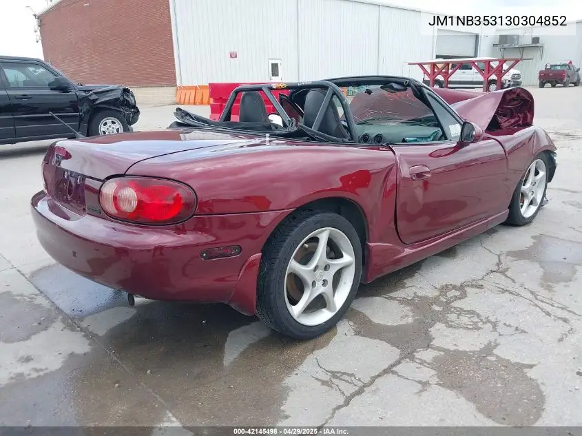 2003 Mazda Mx-5 Miata Cloth/Ls/Se/Shinsen VIN: JM1NB353130304852 Lot: 42145498