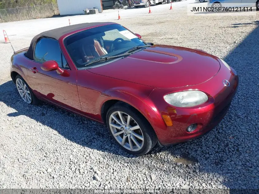 2006 Mazda Mx-5 Grand Touring VIN: JM1NC25F760121414 Lot: 41856055
