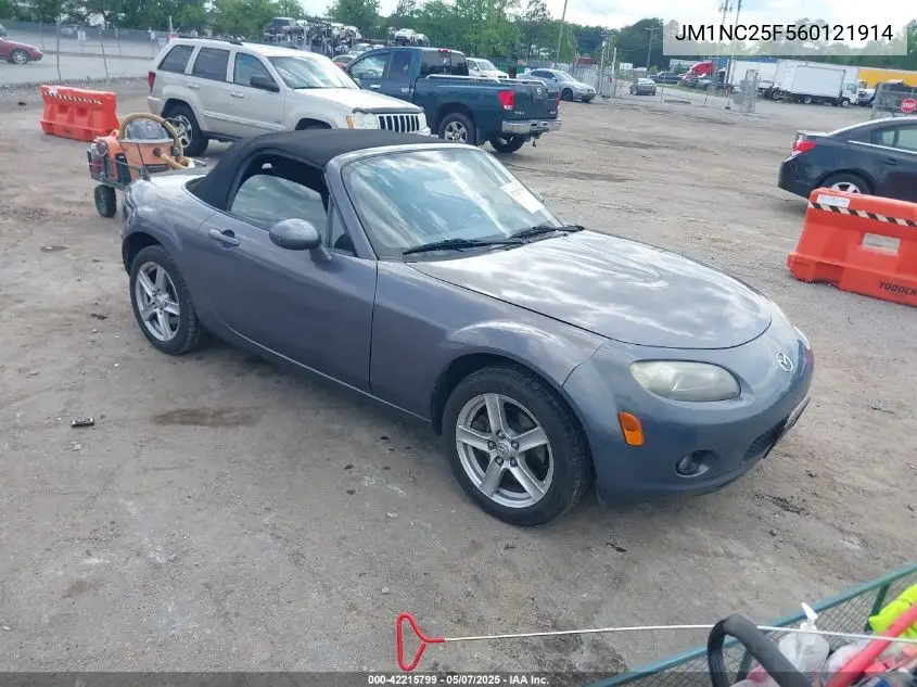 2006 Mazda Mx-5 Touring VIN: JM1NC25F560121914 Lot: 42215799