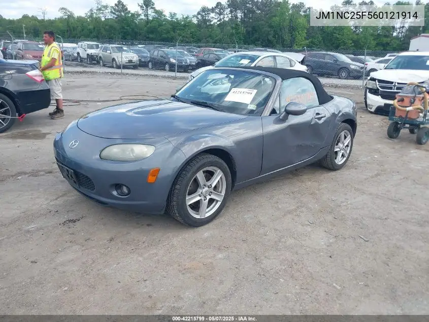 2006 Mazda Mx-5 Touring VIN: JM1NC25F560121914 Lot: 42215799