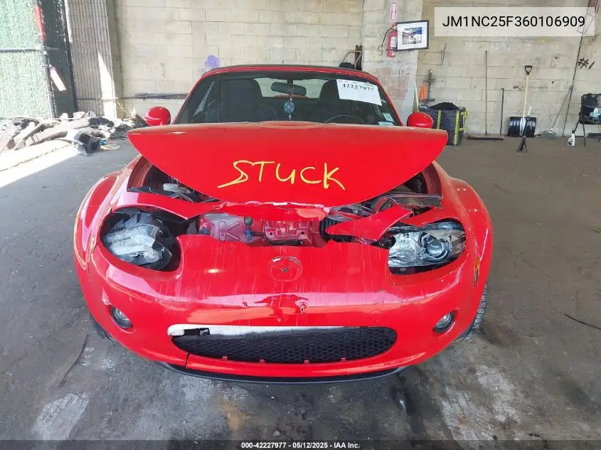 2006 Mazda Mx-5 Sport VIN: JM1NC25F360106909 Lot: 42227977
